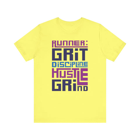 Woman's Running T-Shirt - Runner-Grit