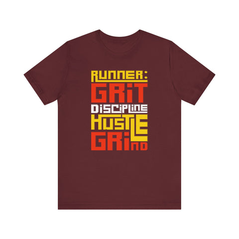 Woman's Running T-Shirt - Runner-Grit