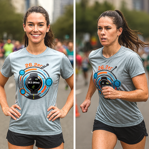 Woman's 26.2er T-Shirt