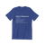 Running T-Shirt - Dictionary Entry Marathoner royal blue