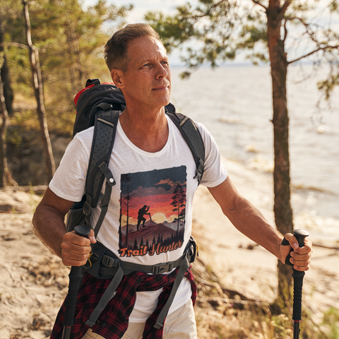 Men's Trail Hunter T-Shirt Model