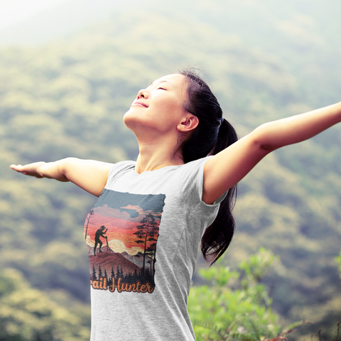 Trail Hunter Woman's T-Shirt Model