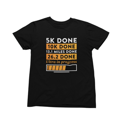 Runner T-Shirt - Ulrarunner in Progress black