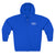Marathoner Runner Full Zip Hoodie royal blue front