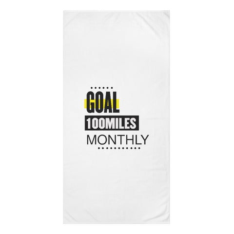 Runners & Bikers, Goals! Beach Towel