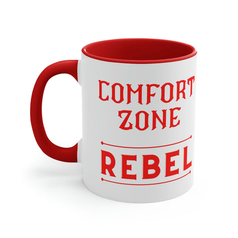 Runner Mug - Comfort Zone Rebel red