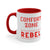 Runner Mug - Comfort Zone Rebel red